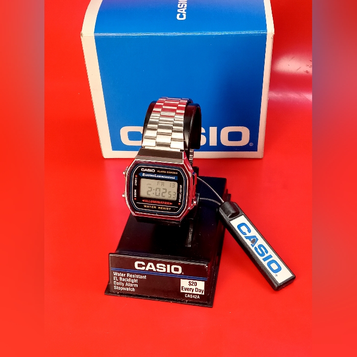 Vintage Casio Illuminator Water Resistant Digital Watch